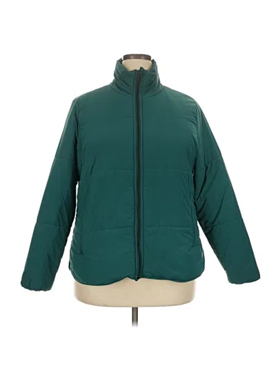 Pre-owned Torrid Jacket In Teal