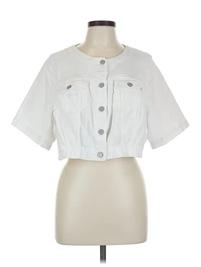 Pre-owned Torrid Jacket In White