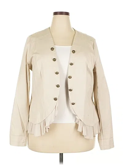 Pre-owned Torrid Jacket In White