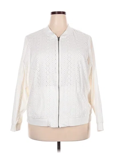 Pre-owned Torrid Jacket In White