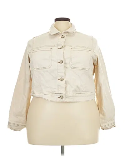 Pre-owned Torrid Jacket In White