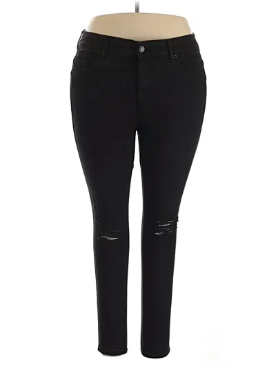 Pre-owned Torrid Jeans In Black