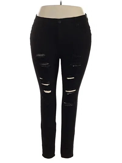 Pre-owned Torrid Jeans In Black
