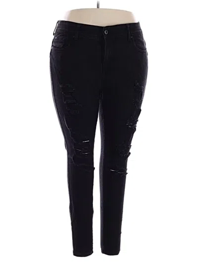 Pre-owned Torrid Jeans In Black