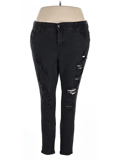 Pre-owned Torrid Jeans In Black