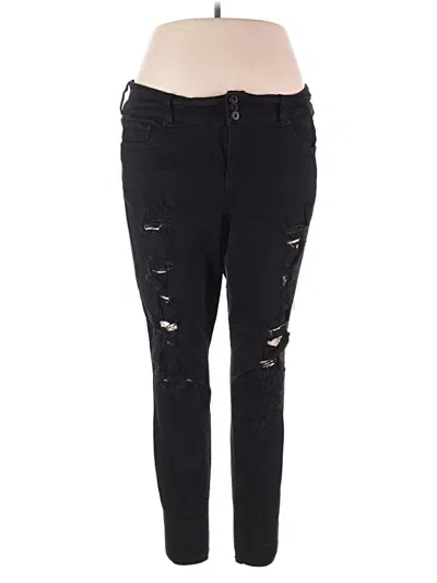 Pre-owned Torrid Jeans In Black