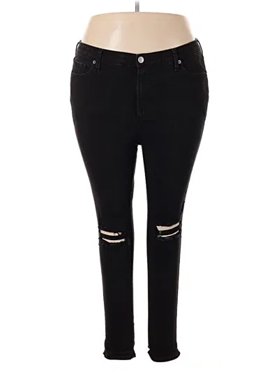 Pre-owned Torrid Jeans In Black