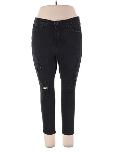 Pre-owned Torrid Jeans In Black