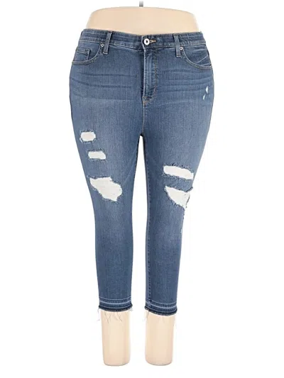 Pre-owned Torrid Jeans In Blue