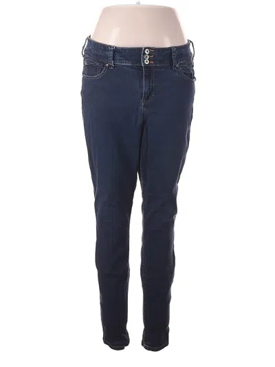 Pre-owned Torrid Jeans In Blue