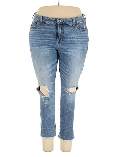 Pre-owned Torrid Jeans In Blue