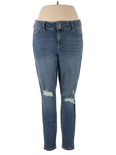 Pre-owned Torrid Jeans In Blue