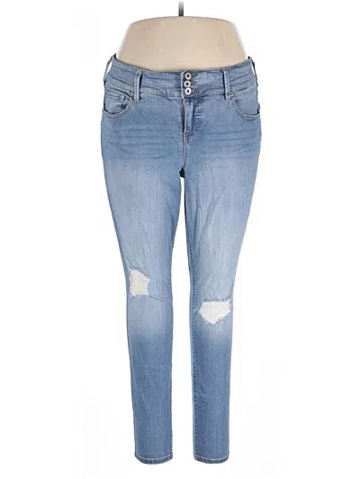 Pre-owned Torrid Jeans In Blue