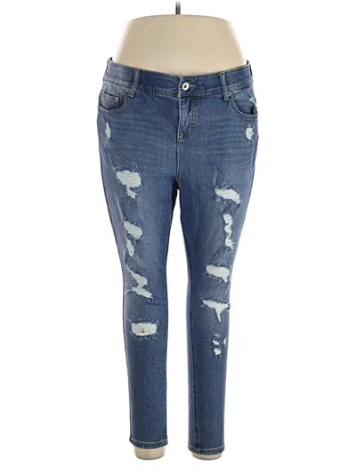 Pre-owned Torrid Jeans In Blue
