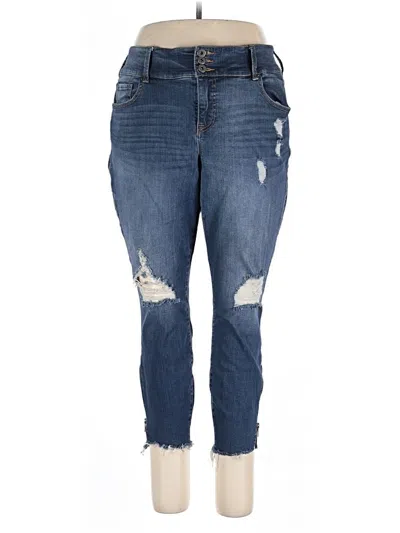 Pre-owned Torrid Jeans In Blue