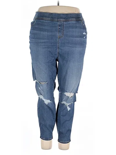 Pre-owned Torrid Jeans In Blue