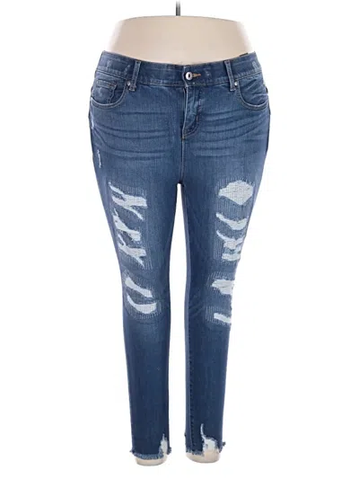Pre-owned Torrid Jeans In Blue