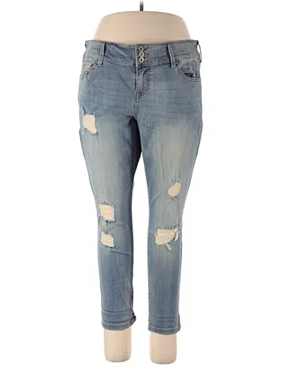Pre-owned Torrid Jeans In Blue
