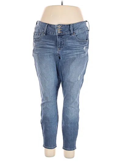 Pre-owned Torrid Jeans In Blue