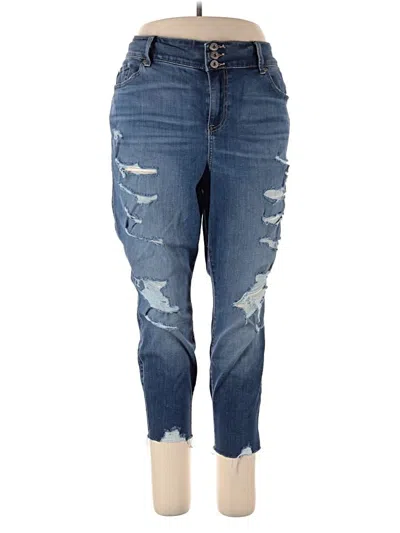 Pre-owned Torrid Jeans In Blue