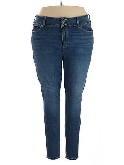 Pre-owned Torrid Jeans In Blue