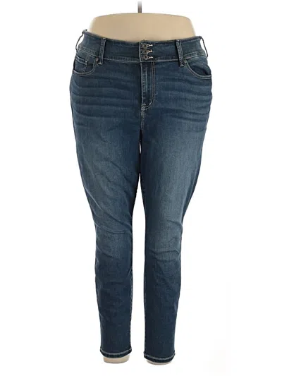 Pre-owned Torrid Jeans In Blue