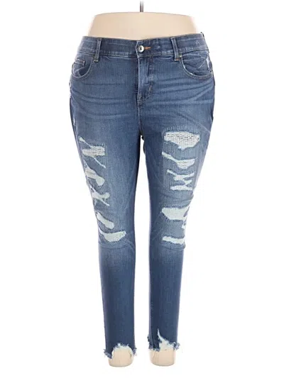 Pre-owned Torrid Jeans In Blue