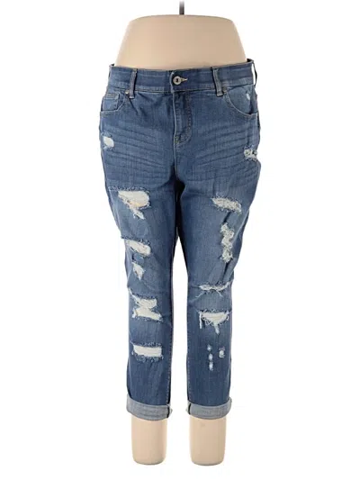 Pre-owned Torrid Jeans In Blue