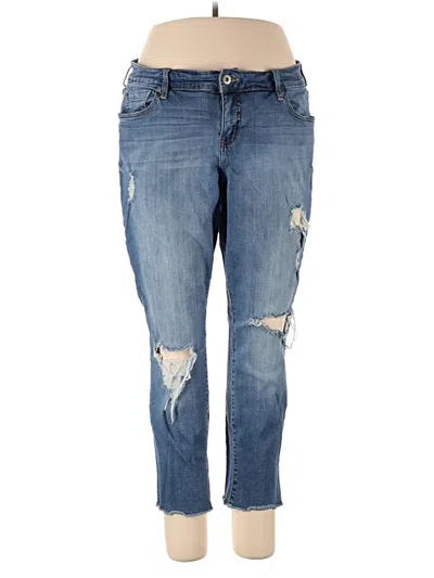 Pre-owned Torrid Jeans In Blue