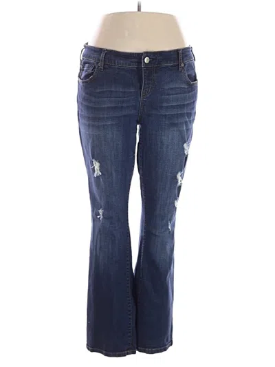 Pre-owned Torrid Jeans In Blue