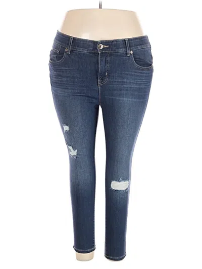 Pre-owned Torrid Jeans In Blue