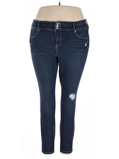 Pre-owned Torrid Jeans In Blue