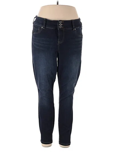 Pre-owned Torrid Jeans In Blue
