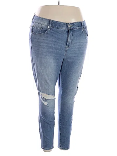 Pre-owned Torrid Jeans In Blue