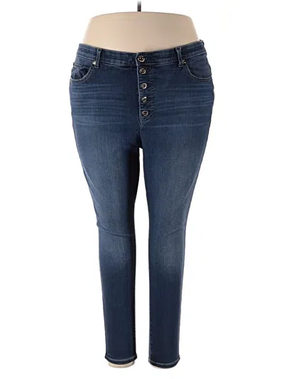 Pre-owned Torrid Jeans In Blue