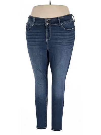 Pre-owned Torrid Jeans In Blue