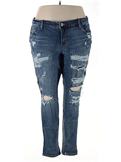 Pre-owned Torrid Jeans In Blue