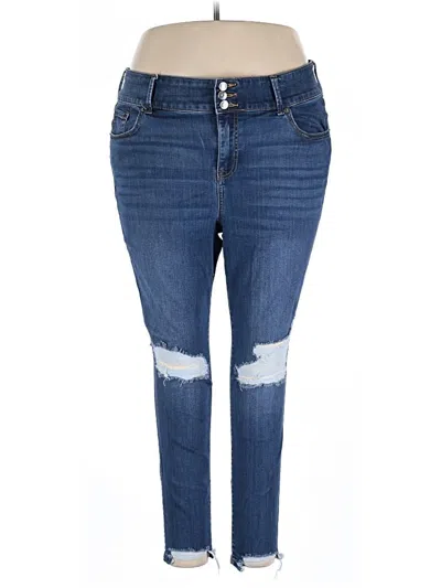 Pre-owned Torrid Jeans In Blue