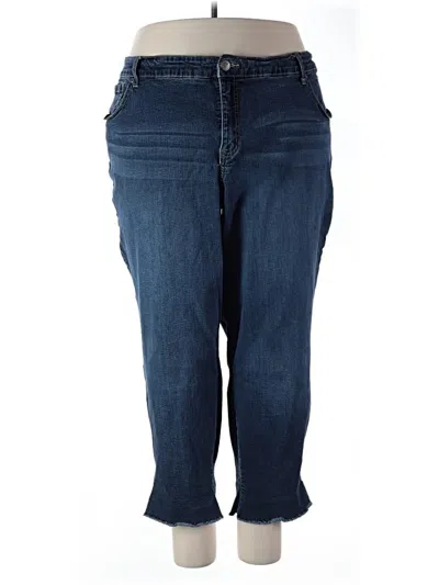 Pre-owned Torrid Jeans In Blue