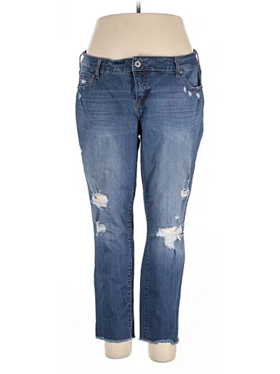 Pre-owned Torrid Jeans In Blue