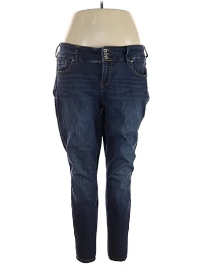 Pre-owned Torrid Jeans In Blue