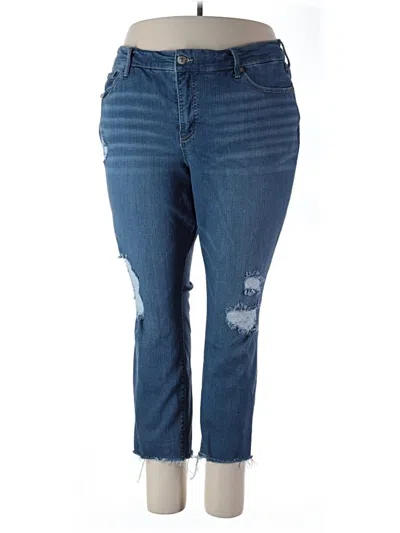 Pre-owned Torrid Jeans In Blue