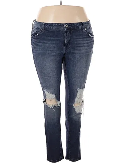 Pre-owned Torrid Jeans In Blue