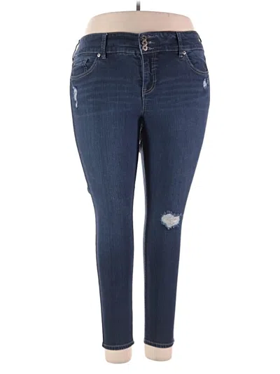 Pre-owned Torrid Jeans In Blue