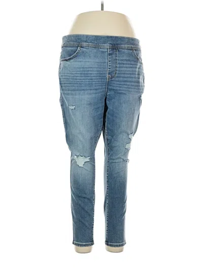 Pre-owned Torrid Jeans In Blue