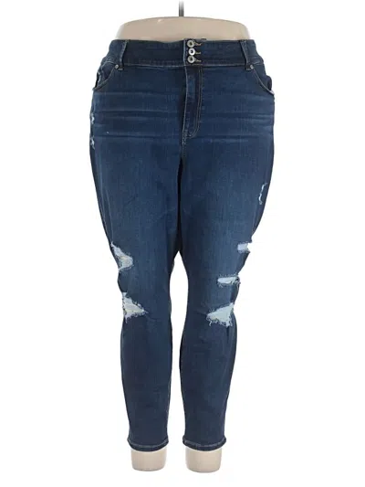 Pre-owned Torrid Jeans In Blue