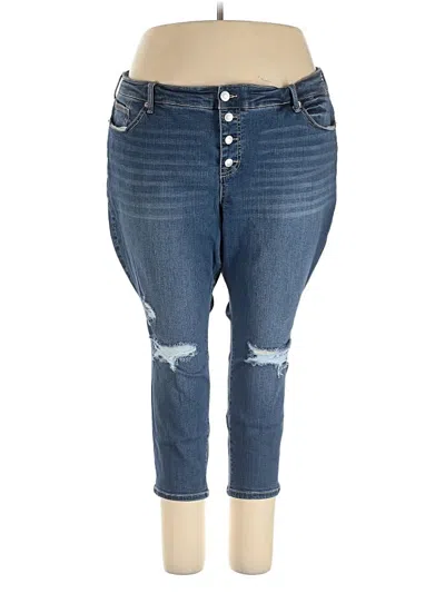 Pre-owned Torrid Jeans In Blue