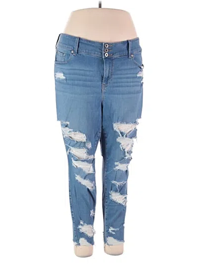Pre-owned Torrid Jeans In Blue