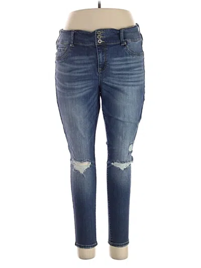 Pre-owned Torrid Jeans In Blue