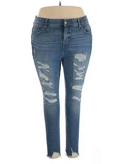 Pre-owned Torrid Jeans In Blue
